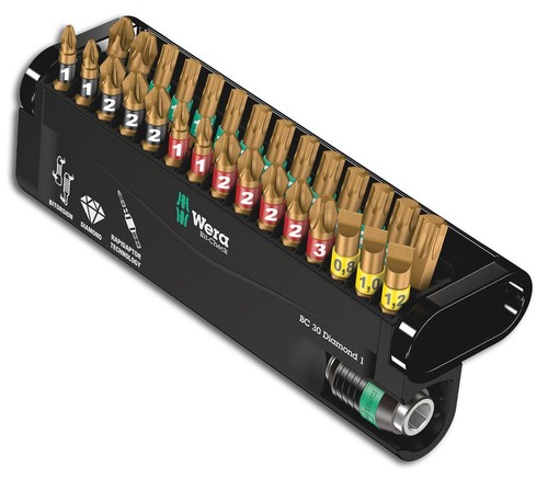 Wera bit sortiment diamond - bit-sortiment,