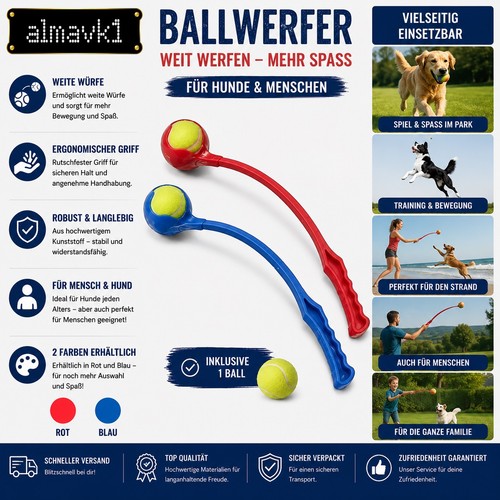 Ballwerfer hund ballschleuder - ballwerfer,
