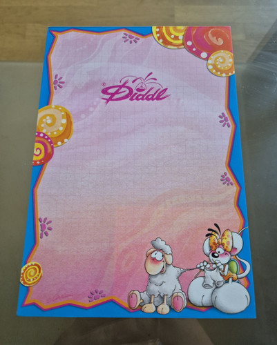 Diddl notizblock blatt din - diddl,