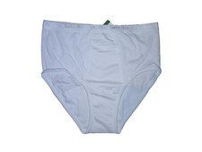 Enrico Mori Slip Feinripp  Gr. XL weiß mit Eingriff