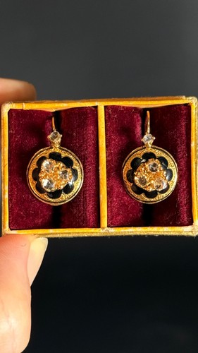 Antike ohrringe diamanten - antike,