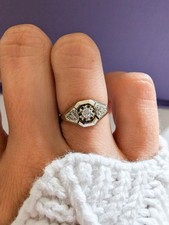 Antiker Diamantring aus 18