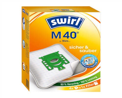 Staubsaugerbeutel swirl m40 - staubsaugerbeutel,