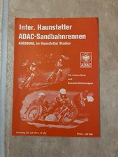 Programmheft Speedway Sandbahn