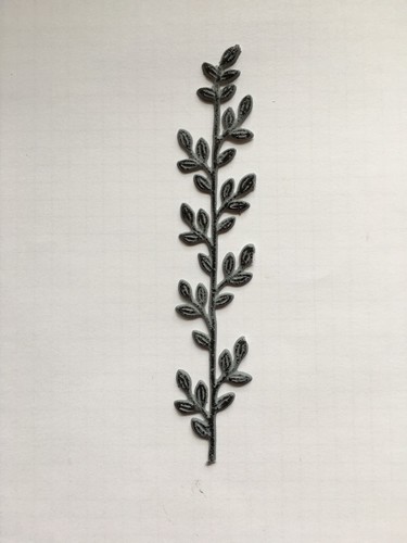 Verzierwachs ranke schwarz - verzierwachs,