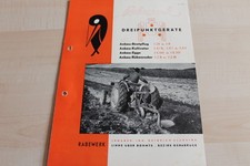 144645) Rabewerk Dreipunkt Anbau-Beetpflüge Prospekt 08/1952