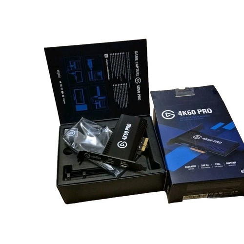 Elgato capture card 4k60 pro - capture,
