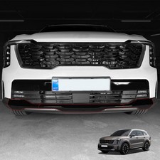 3Pc Front Bumper Lip Cover