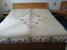 moderne große  Tagesdecke ca. 285 x 220 cm , neuwertig