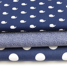 STOFFPAKET  BLAU BW +Deko
