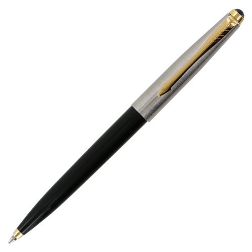 Parker black gold w dome - black, &