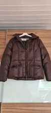 Daunen Winterjacke von Maul Braun Gr. 36 Top Zustand