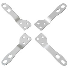 VESA Adapterplatte weiß VESA 100x100 auf VESA 200x200 Erweiterung Adapter 