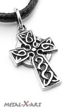 Silber 925 kleines Kelten-Kreuz keltisches Kreuz Ketten-Anhänger Hochkreuz