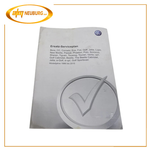 Original serviceheft - vw,