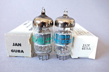 2 x  NOS 6U8A, 6KD8, ECF82