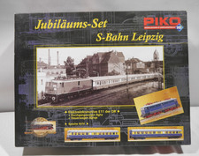 Piko H0 1:87 58102 E11 S-Bahn Leipzig Jubiläum-Set  mit Zurüstteilen OVP