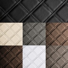 Kunstleder gesteppt Doppel