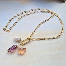 Büroklammerkette Edelstah mit