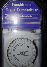 REV Feuchtraum Tages-Zeitschaltuhr indoor/outdoor 24h 16A/3500 W Kindersicherung
