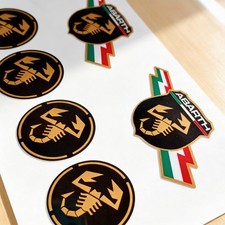 10 Aufkleber Crystal Friese