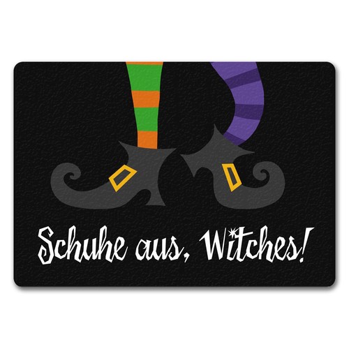 Hexen halloween fußmatte - fußmatte, in