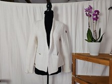 LA GAUCHITA Damenjacke Strick weiß mit Wolle edel Oktoberfest zu Dirndl 40/42?