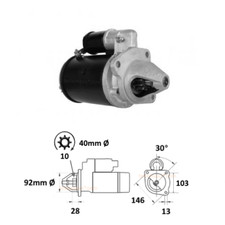 Anlasser für Agco Landini