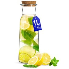 Konzept glaskaraffe mit - glaskaraffe,