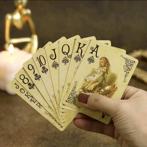 Vintage pokerkarten set retro - pokerkarten,