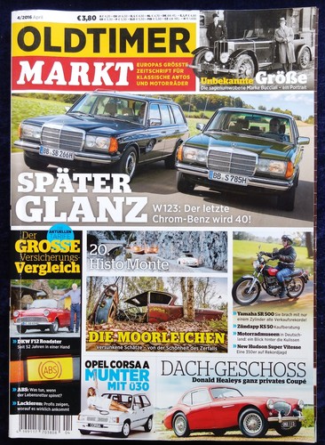 Oldtimer markt 2016 - oldtimer, 4/2016