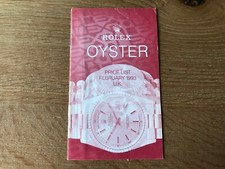 Preisliste Vereinigtes