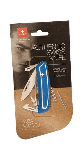 Swiza taschenmesser blau - taschenmesser,