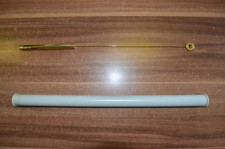 Tensor gold 36 cm lang Einhandrute Pendel Bioresonanz