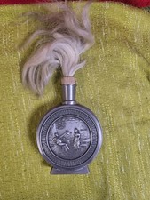 Antike Zinnflasche für