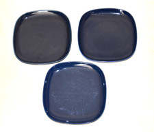 3 Beilagenteller, IKEA 365+, Susan Pryke, blau, quadratisch, Ø 12 x 12 cm