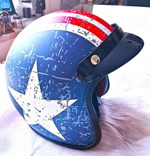 Motorrad Jet Helm - american