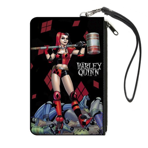 Canvas zipper wallet - wallet, large