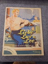 Altes Antikes Notenbuch Liebe