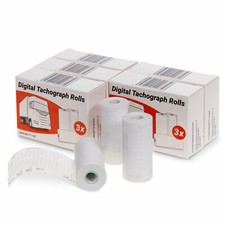 Tachorollen LKW, Tachographenrollen [8m], Thermopapier 57/28/7, Fahrtenschreiber