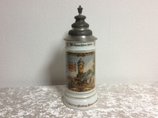 Rastal Vintage Bierkrug ca 0,7l Zinn Motiv Binding Brauerei Weihnachten 1980