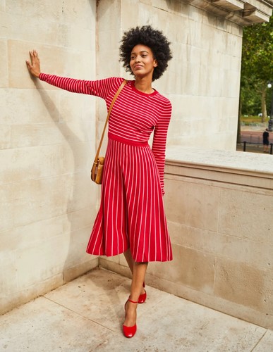 Boden maria knitted midi - -,