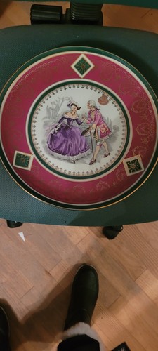 Prunkteller 30cm echt gold - 30cm,