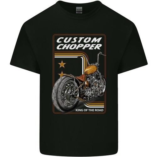 Biker custom chopper motorbike - biker,