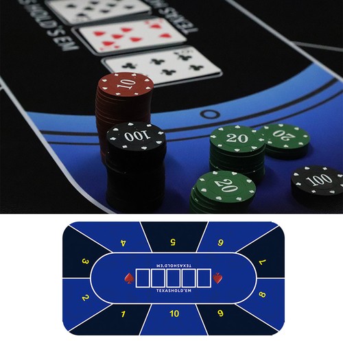 120cm poker gummiunterlage - 60*120cm,