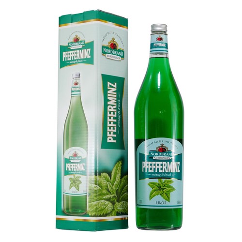 Nordbrand pfefferminz likör - pfefferminz,