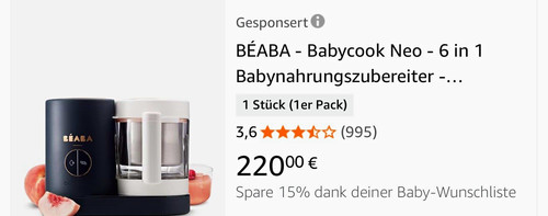 Béaba babycook neo mixer - mixer, &
