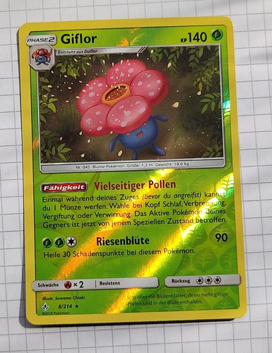Pokémon giflor 214 - giflor, 8/214