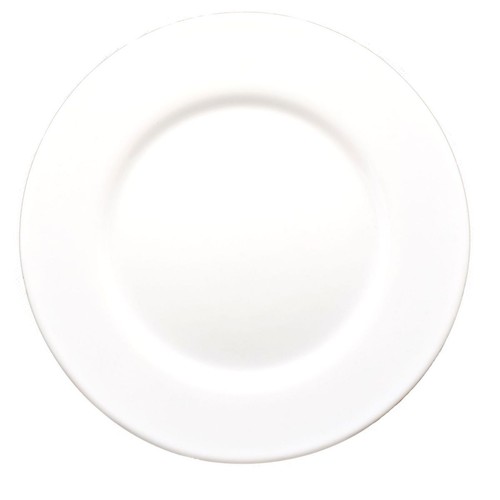 Dessertteller aus weißem glas - dessertteller,