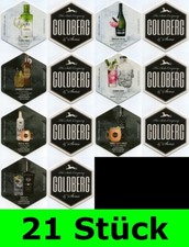 Stück bierdeckel goldberg - 21,
